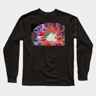 Red Hole Blob Long Sleeve T-Shirt